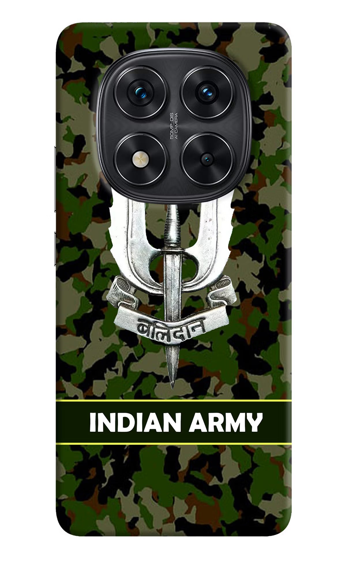 Balidan Indian Logo Redmi Note 14 Pro 5G Hard Case Back Cover by Casekaro