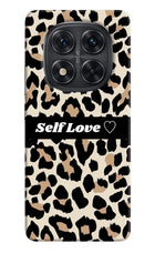 Leopard Print Self Love Redmi Note 14 Pro 5G Hard Case Back Cover by Casekaro