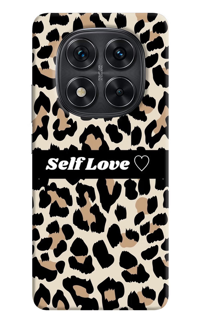 Leopard Print Self Love Redmi Note 14 Pro 5G Hard Case Back Cover by Casekaro