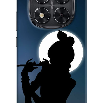 Shri Krishna Silhouette Redmi Note 14 Pro 5G Hard Case Back Cover by Casekaro