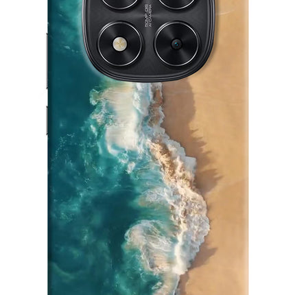Ocean Beach Redmi Note 14 Pro 5G Hard Case Back Cover by Casekaro