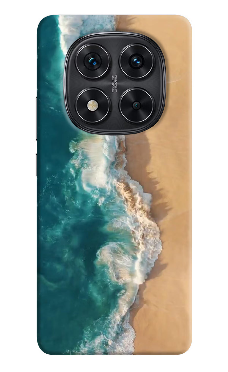 Ocean Beach Redmi Note 14 Pro 5G Back Cover, Hard case