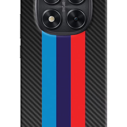 BMW Stripes Pattern Redmi Note 14 Pro 5G Hard Case Back Cover by Casekaro