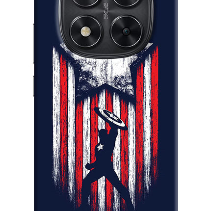Captain America Marvel Art Redmi Note 14 Pro 5G Hard Case Back Cover by Casekaro