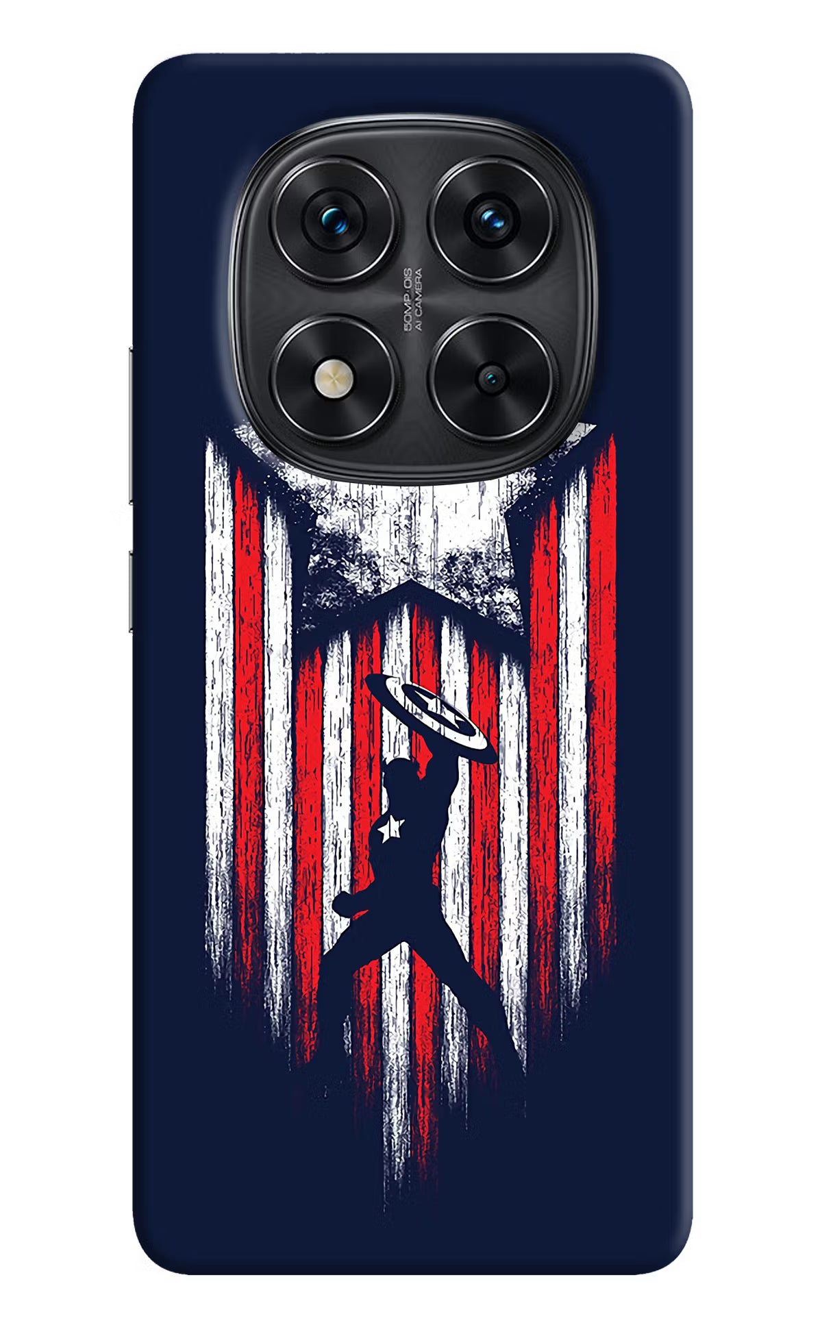 Captain America Marvel Art Redmi Note 14 Pro 5G Hard Case Back Cover by Casekaro