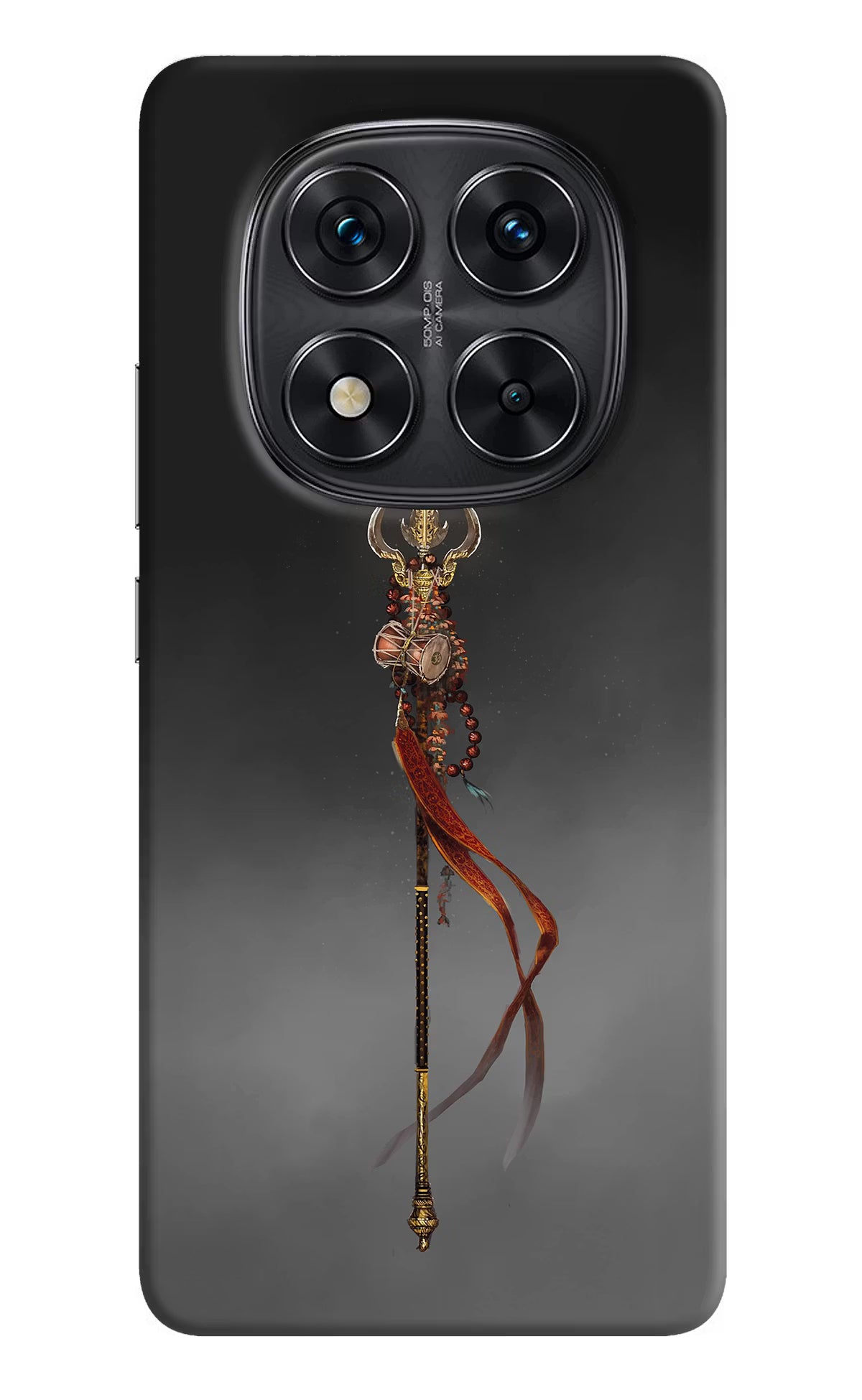 Shiv Trishul Redmi Note 14 Pro 5G Hard Case Back Cover by Casekaro