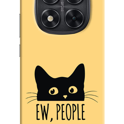Ew People Catitude Redmi Note 14 Pro 5G Hard Case Back Cover by Casekaro