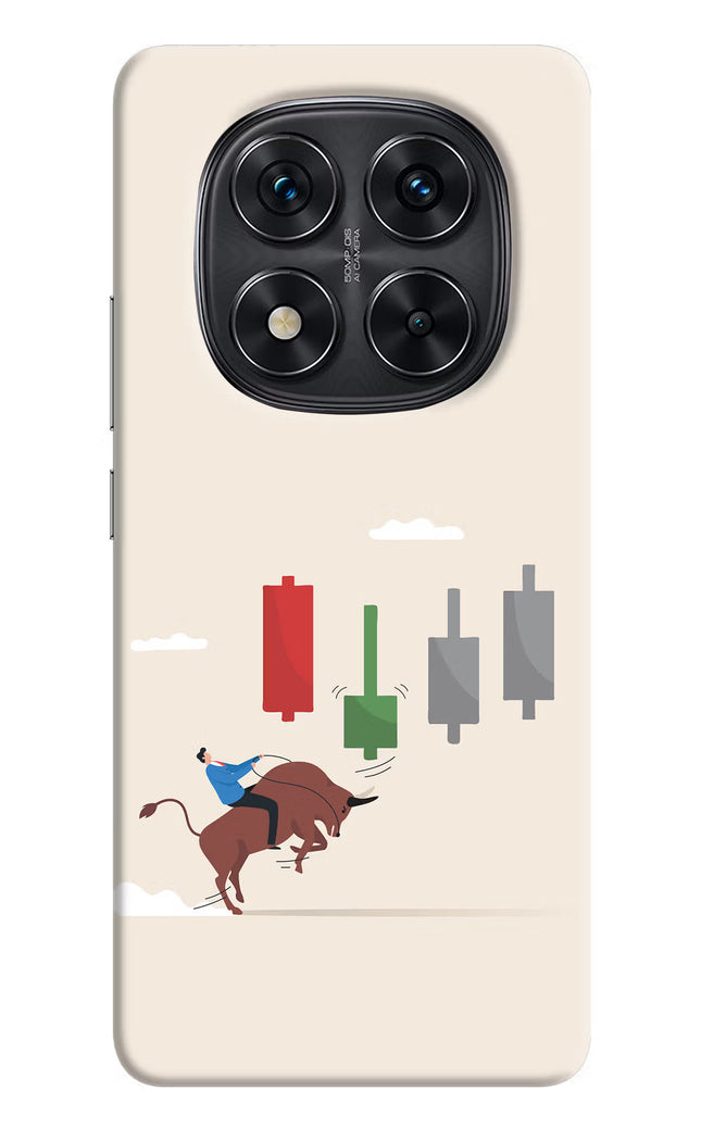 Bull Trading Momentum Redmi Note 14 Pro 5G Hard Case Back Cover by Casekaro