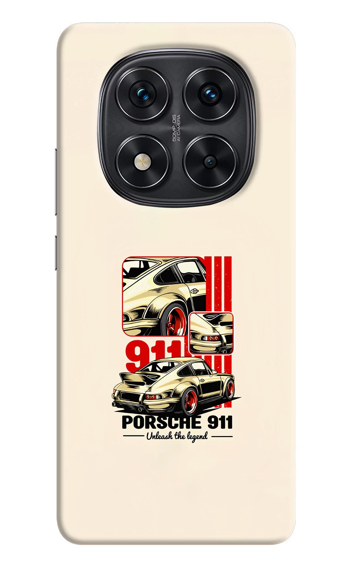 Classic Porsche 911 Redmi Note 14 Pro 5G Hard Case Back Cover by Casekaro
