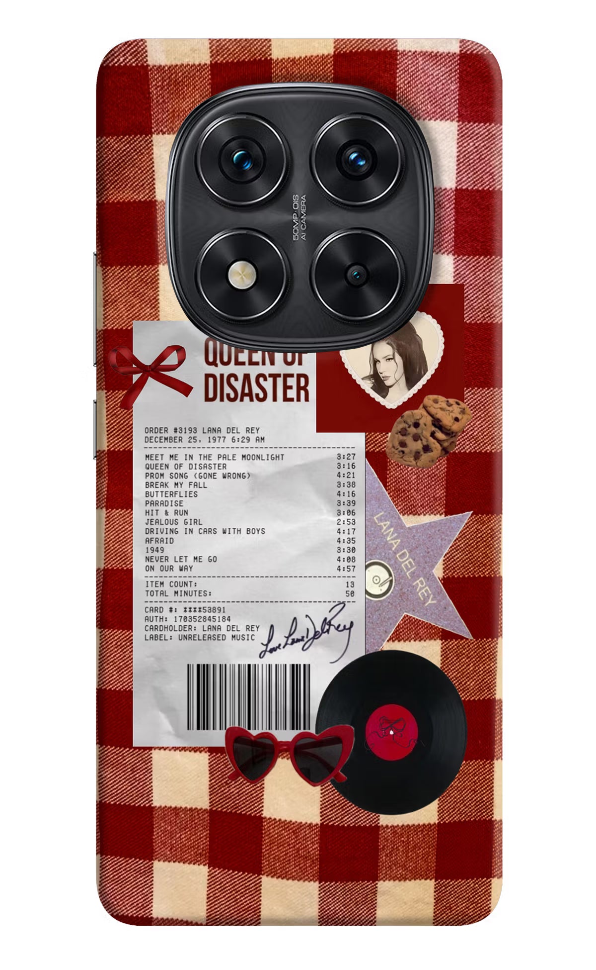 Queen of Disaster Redmi Note 14 Pro 5G Hard Case Back Cover by Casekaro