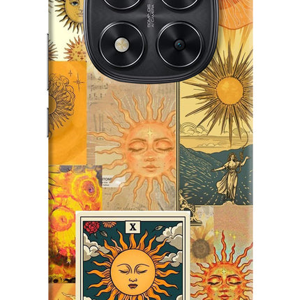 Sun Redmi Note 14 Pro 5G Hard Case Back Cover by Casekaro