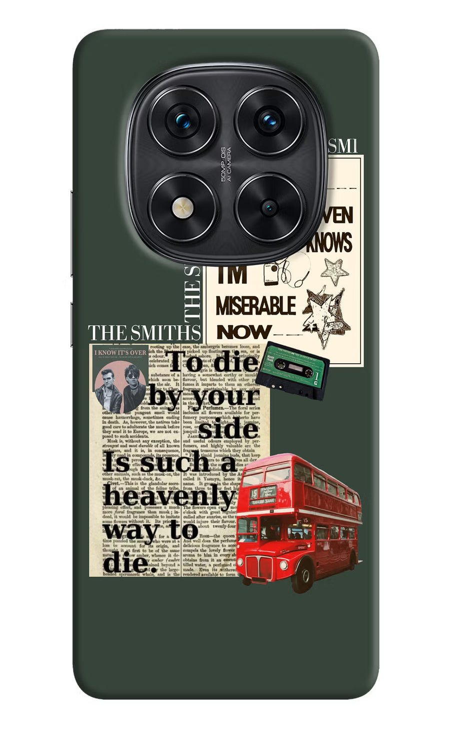 The Smiths Redmi Note 14 Pro 5G Back Cover, Hard case