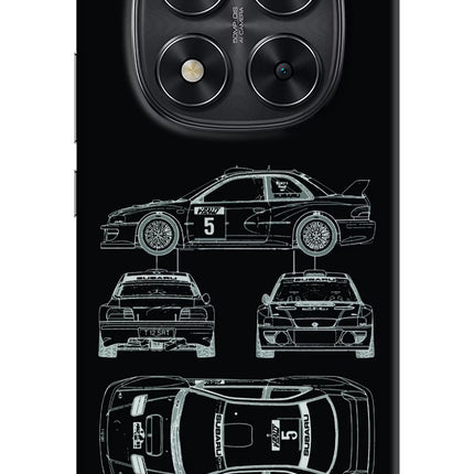 WRC'99 Redmi Note 14 Pro 5G Hard Case Back Cover by Casekaro