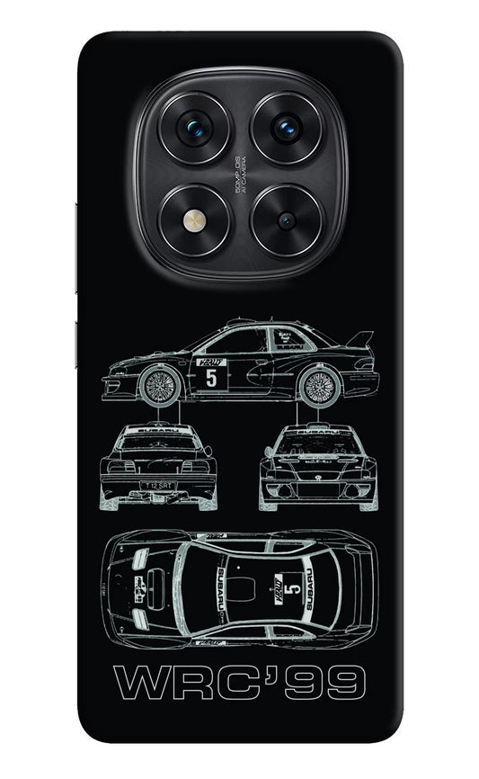 WRC'99 Redmi Note 14 Pro 5G Hard Case Back Cover by Casekaro