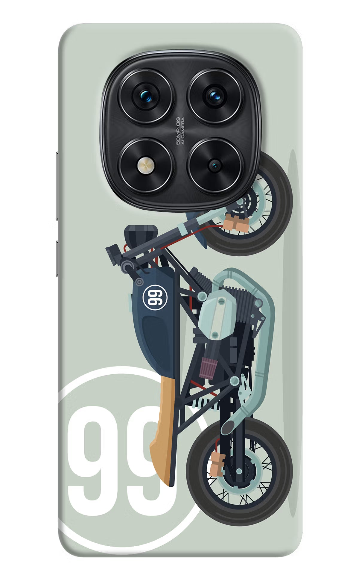 Classic Cafe Racer 99 Redmi Note 14 Pro 5G Hard Case Back Cover by Casekaro