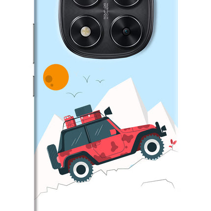 Mountain Trail Beast Redmi Note 14 Pro 5G Hard Case Back Cover by Casekaro