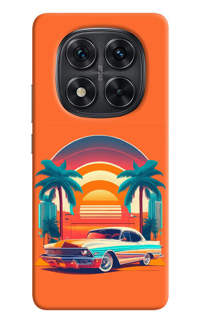 Palm Drive 80s Redmi Note 14 Pro 5G Hard Case Back Cover by Casekaro