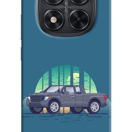 Retro Garage Vibe Redmi Note 14 Pro 5G Hard Case Back Cover by Casekaro