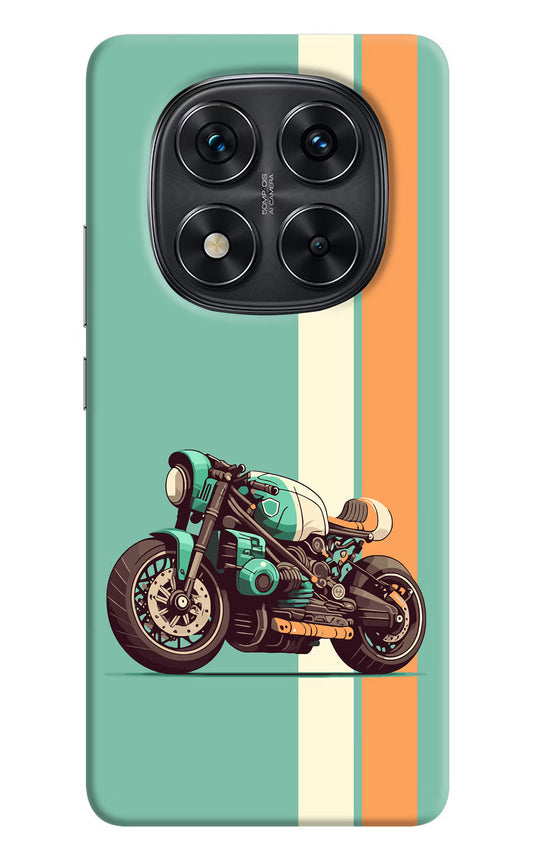 Striped Moto Drift Redmi Note 14 Pro 5G Hard Case Back Cover by Casekaro