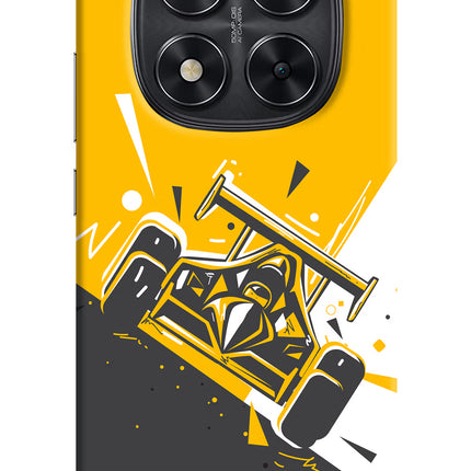 Track King Redmi Note 14 Pro 5G Hard Case Back Cover by Casekaro
