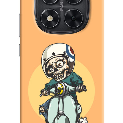Undead Biker Redmi Note 14 Pro 5G Hard Case Back Cover by Casekaro