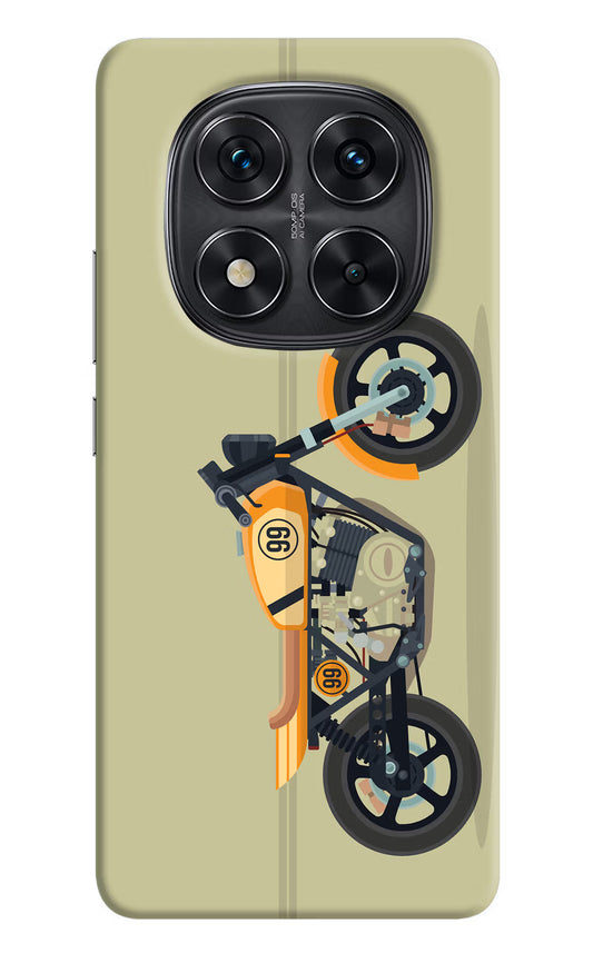 Vertical Speedster Redmi Note 14 Pro 5G Hard Case Back Cover by Casekaro