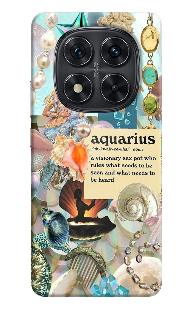 Aquarius Zodiac Redmi Note 14 Pro 5G Hard Case Back Cover by Casekaro