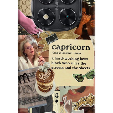 Capricorn Zodiac Redmi Note 14 Pro 5G Hard Case Back Cover by Casekaro