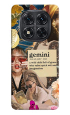Gemini Zodiac Redmi Note 14 Pro 5G Hard Case Back Cover by Casekaro