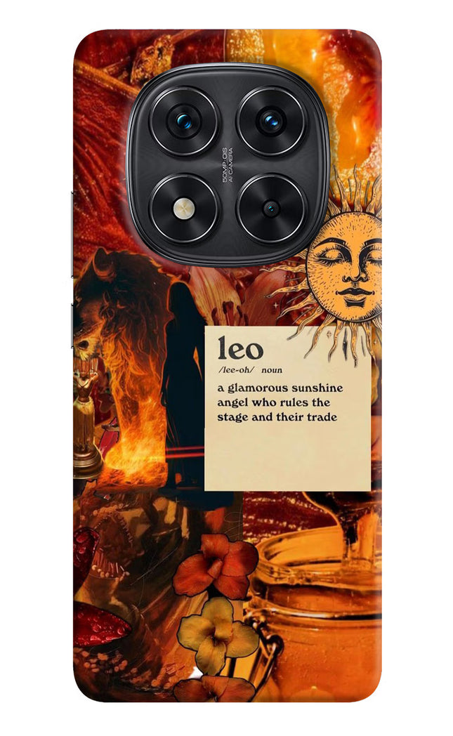 Leo Zodiac Redmi Note 14 Pro 5G Hard Case Back Cover by Casekaro