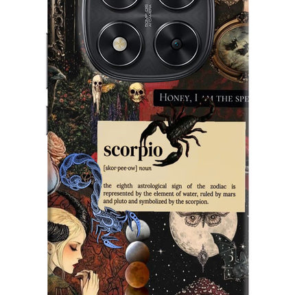 Scorpio Zodiac Redmi Note 14 Pro 5G Hard Case Back Cover by Casekaro