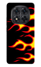 Side Sweep Flames Redmi Note 14 Pro 5G Hard Case Back Cover by Casekaro