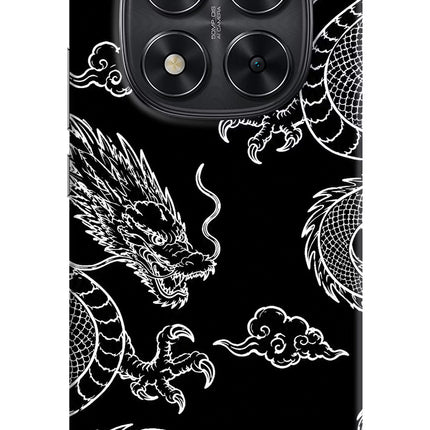 Twin Dragons Redmi Note 14 Pro 5G Hard Case Back Cover by Casekaro