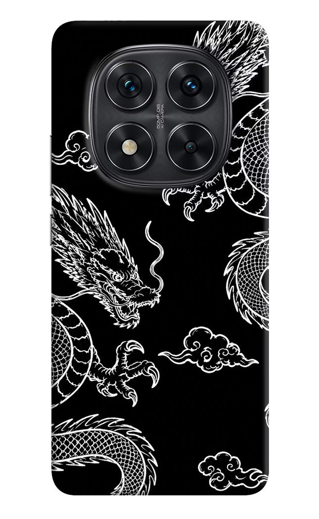 Twin Dragons Redmi Note 14 Pro 5G Hard Case Back Cover by Casekaro