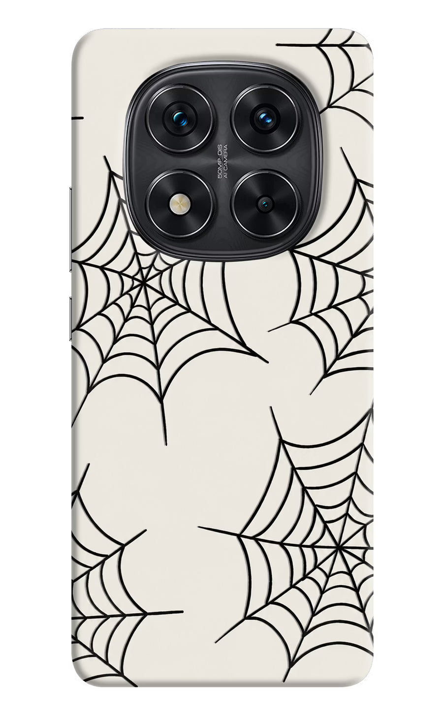 Spider Web Redmi Note 14 Pro 5G Back Cover, Hard case