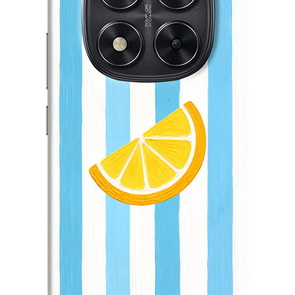 Summer Lemon Redmi Note 14 Pro 5G Hard Case Back Cover by Casekaro