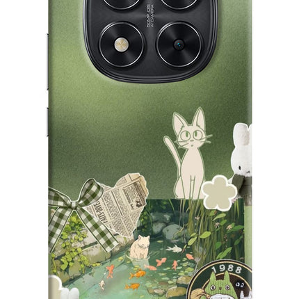 Aesthetic anime Redmi Note 14 Pro 5G Hard Case Back Cover by Casekaro