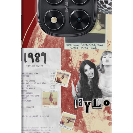 Taylor Swift Redmi Note 14 Pro 5G Hard Case Back Cover by Casekaro