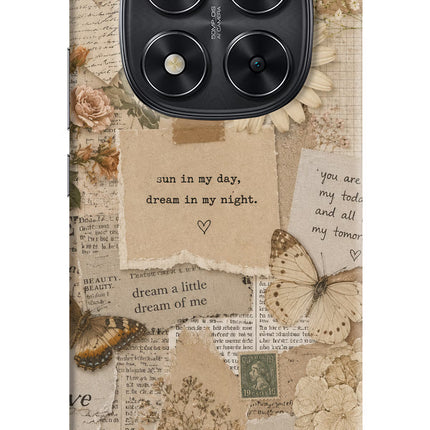 Vintage case Redmi Note 14 Pro 5G Hard Case Back Cover by Casekaro