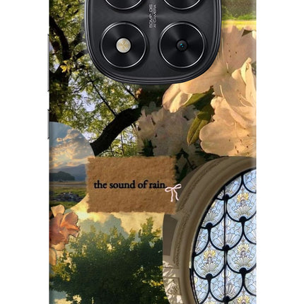 Rain Redmi Note 14 Pro 5G Hard Case Back Cover by Casekaro