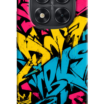 Graffiti Vibe Redmi Note 14 Pro 5G Hard Case Back Cover by Casekaro