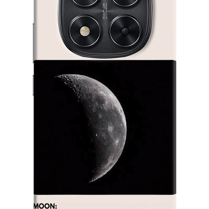 Moon Phase Redmi Note 14 Pro 5G Hard Case Back Cover by Casekaro