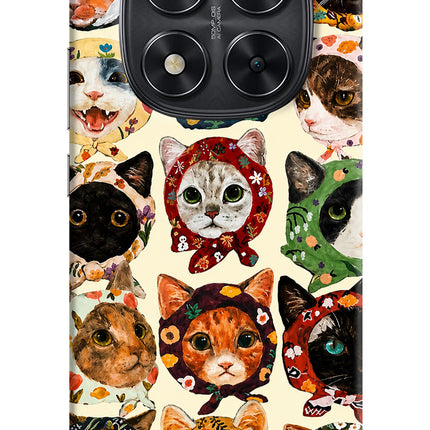 Cool Cat Redmi Note 14 Pro 5G Hard Case Back Cover by Casekaro