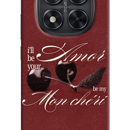Velvet Cherry Redmi Note 14 Pro 5G Hard Case Back Cover by Casekaro