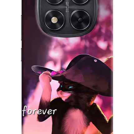 Forever Cat Redmi Note 14 Pro 5G Hard Case Back Cover by Casekaro