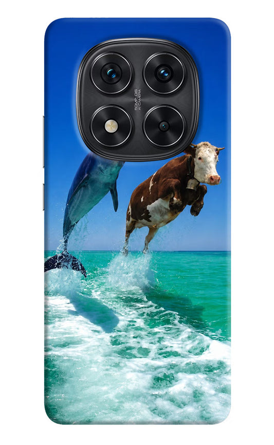 Dolphin vs Cow Redmi Note 14 Pro 5G Hard Case Back Cover by Casekaro