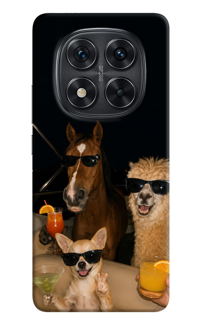 Party Squad Redmi Note 14 Pro 5G Hard Case Back Cover by Casekaro