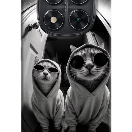 Hood Cats Redmi Note 14 Pro 5G Hard Case Back Cover by Casekaro