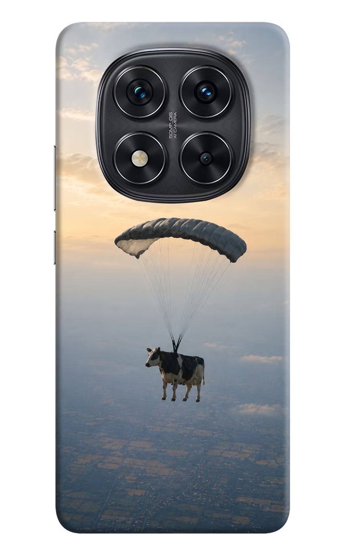 Skydiving Cow Redmi Note 14 Pro 5G Back Cover
