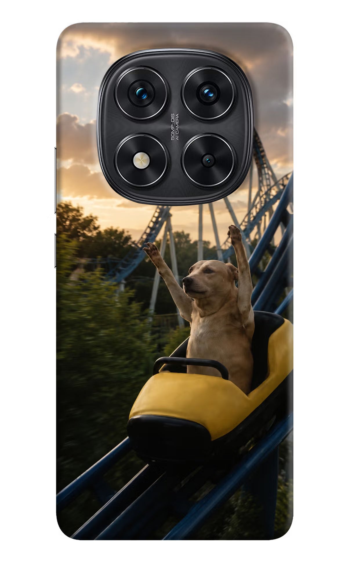 Rollercoaster Dog Redmi Note 14 Pro 5G Back Cover